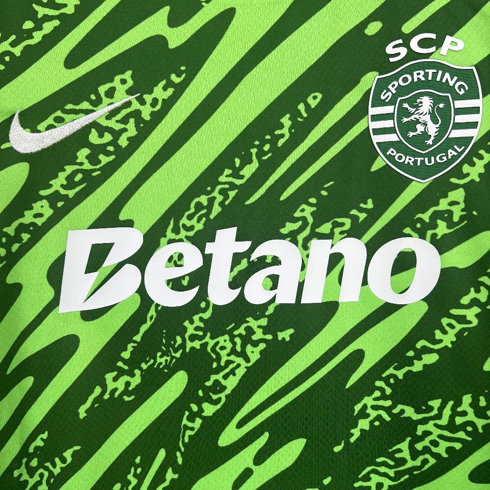 Kit Infantil Sporting Goleiro 25/26 . - Verde