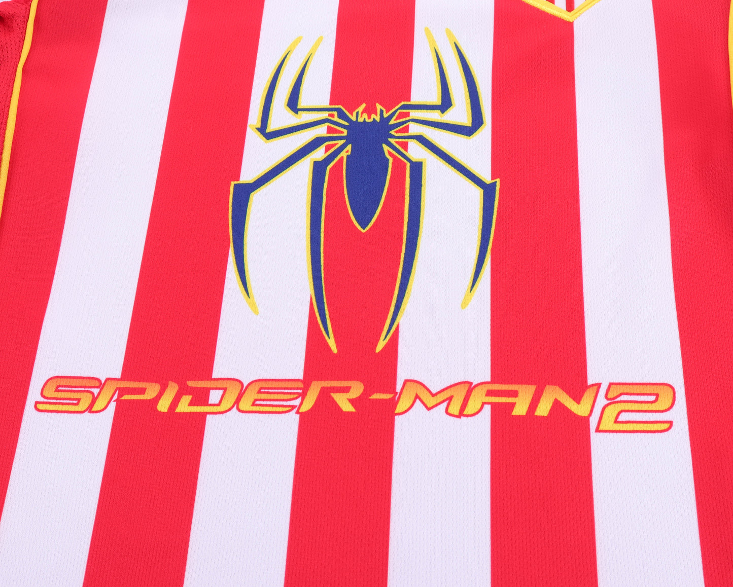 Kit Infantil Atletico de Madrid Home RetrƓ 2004 Manga Longa . - Vermelho e Branco