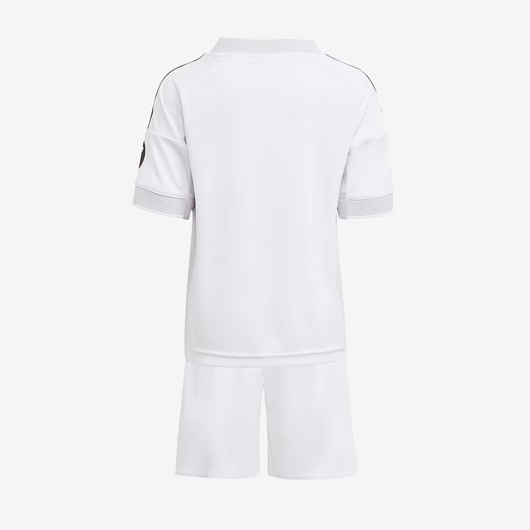 Kit Infantil Real Madrid Home 25/26 -Branca