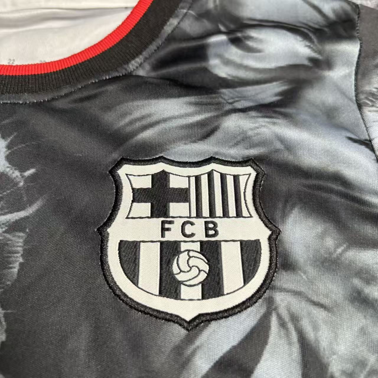 Kit Infantil Barcelona Edição Especial 25/26 -Cinza