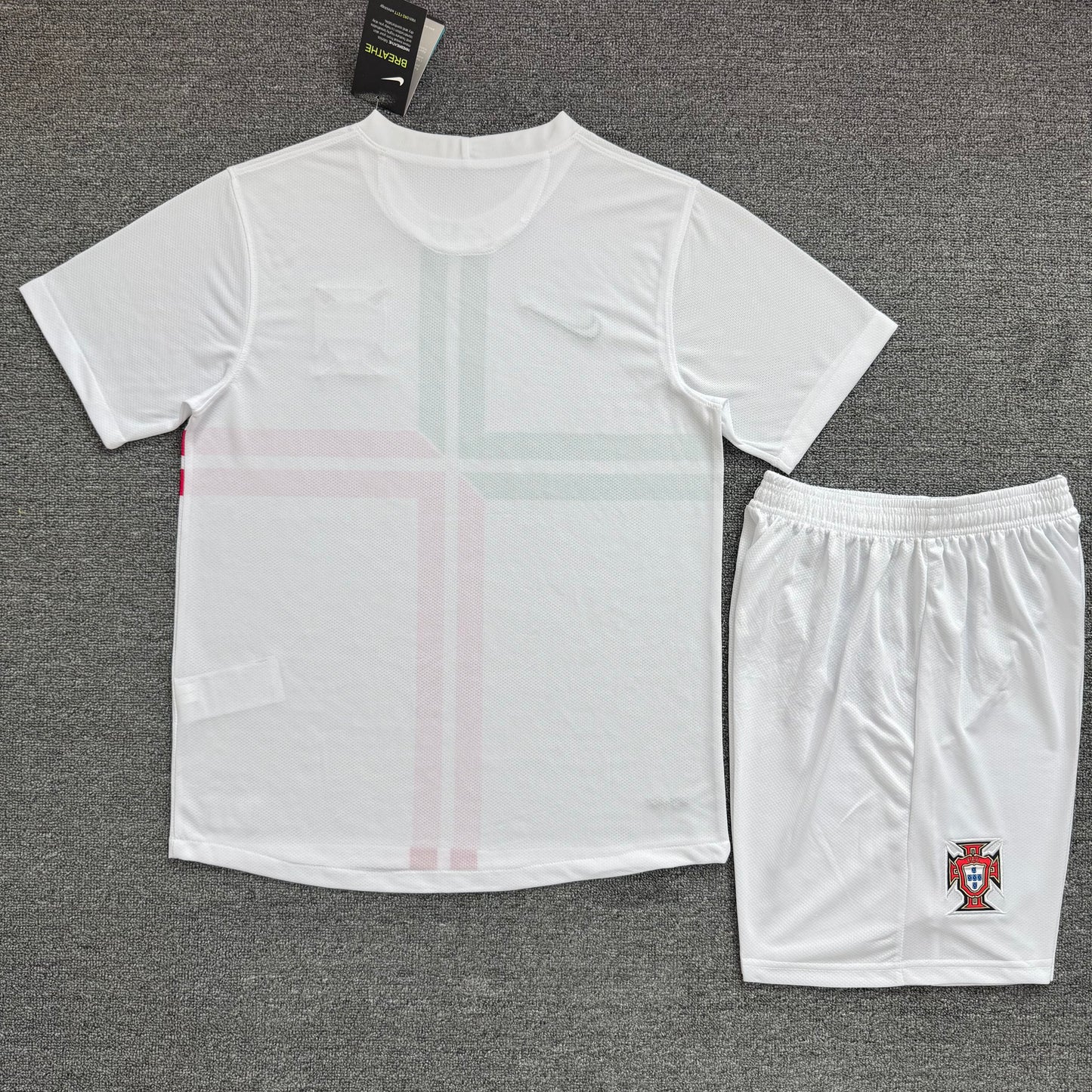 Kit Infantil Portugal Away RetrƓ 12/13 - Branco