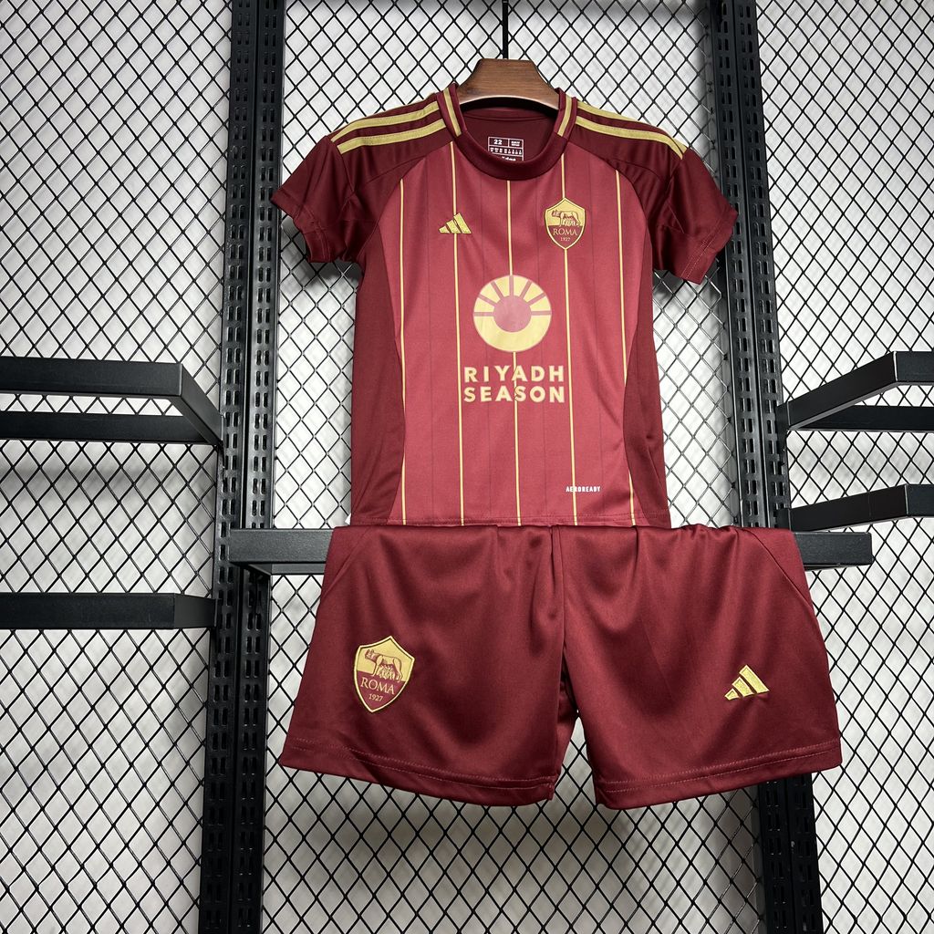 Kit Infantil Roma Home 24/25 . - Vermelho