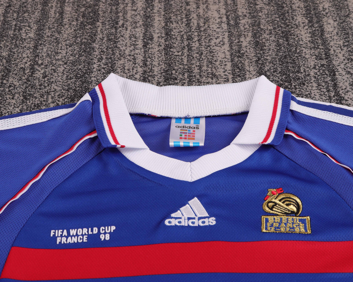 Kit Infantil FranƧa Home Retro 1998 - Azul