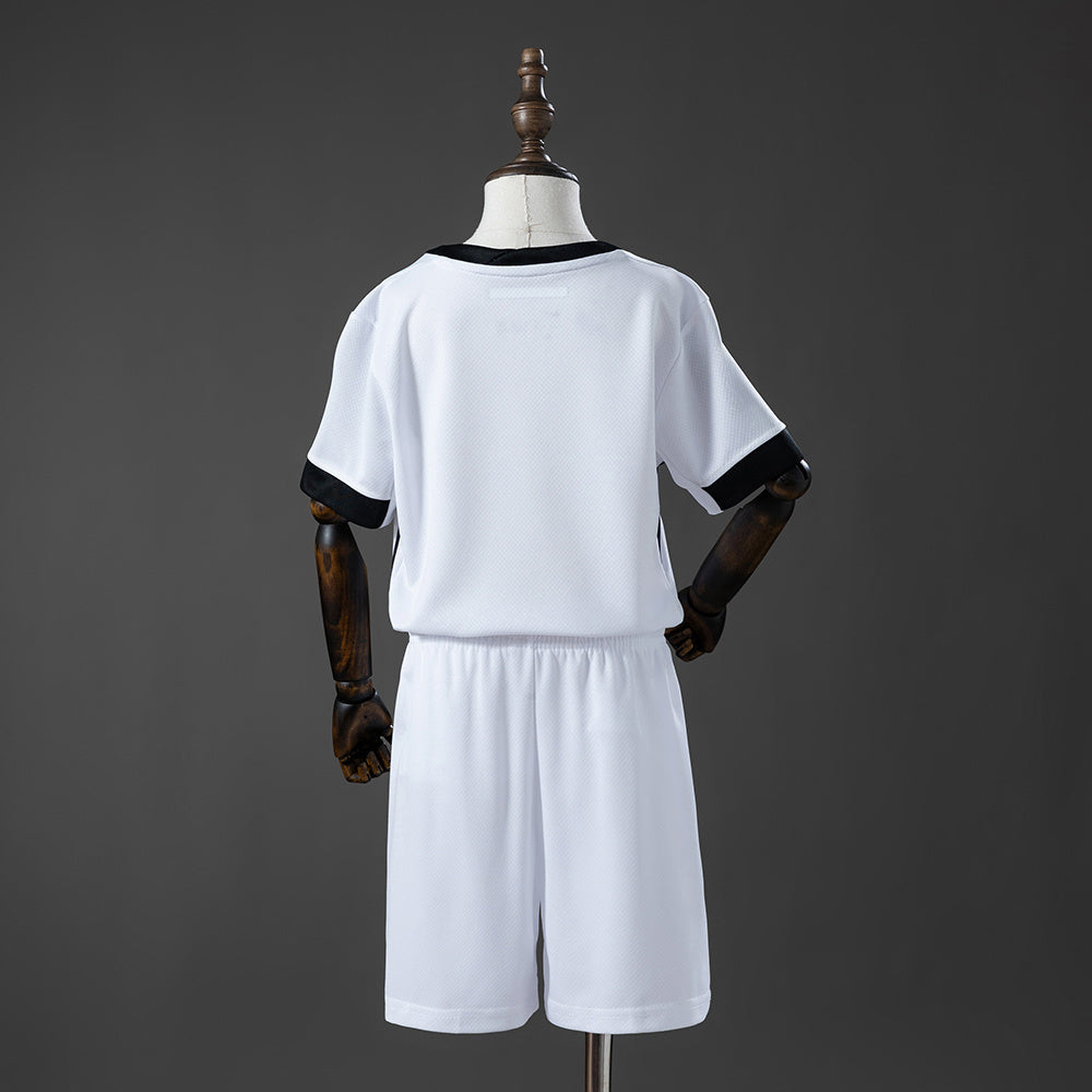 Kit FamĆlia Vasco: Camisa Infantil + Camisa Pai - Preta e Branca