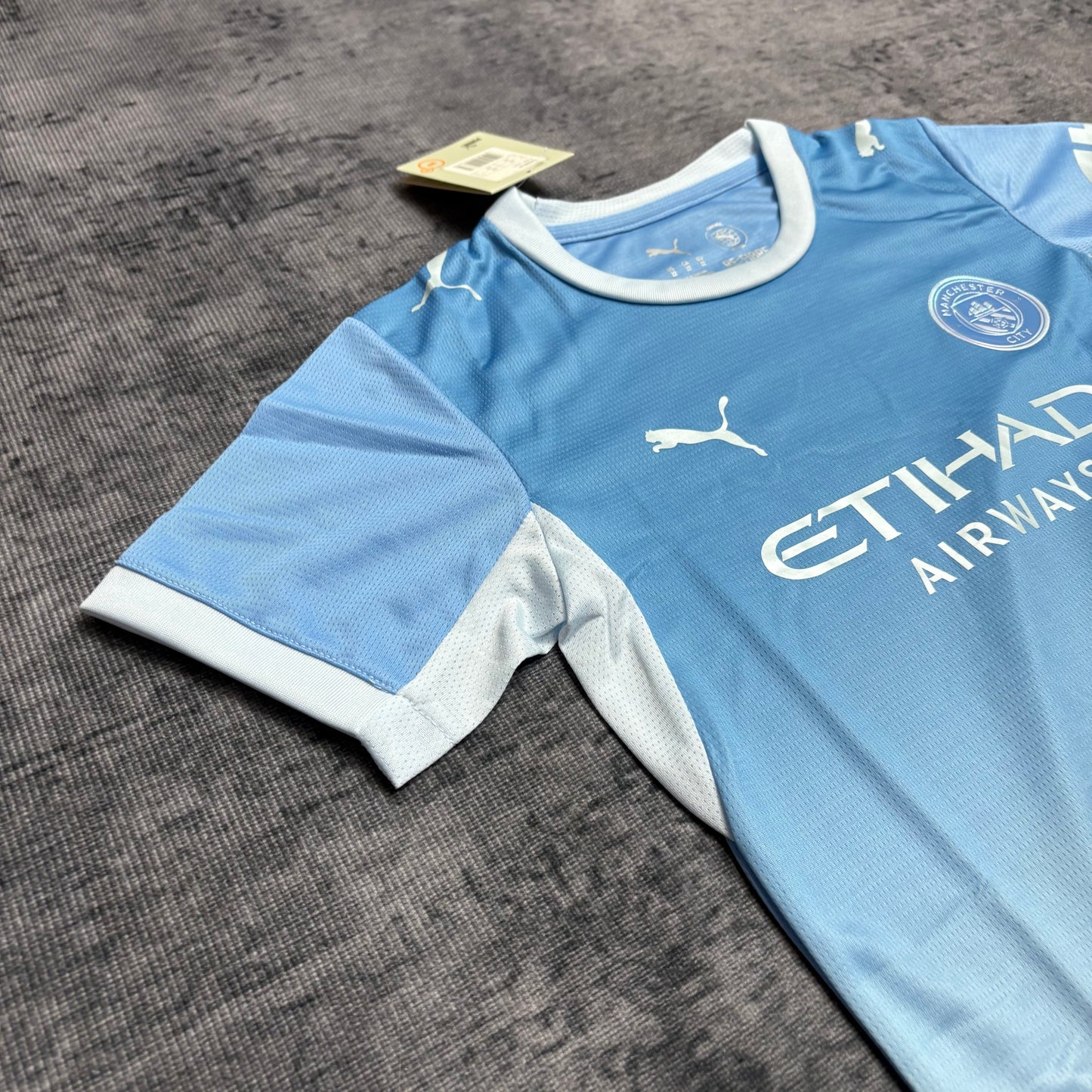 Kit Infantil Manchester City Home 26/27 - Azul