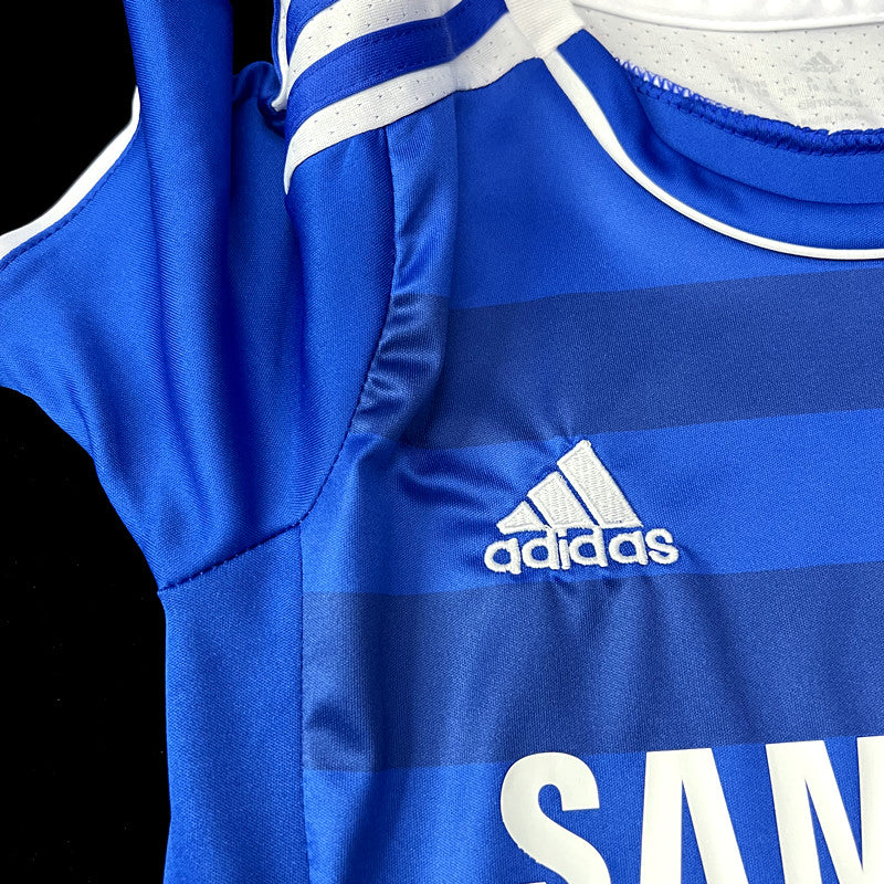 Kit Infantil Chelsea Home RetrƓ 11/12 - Azul