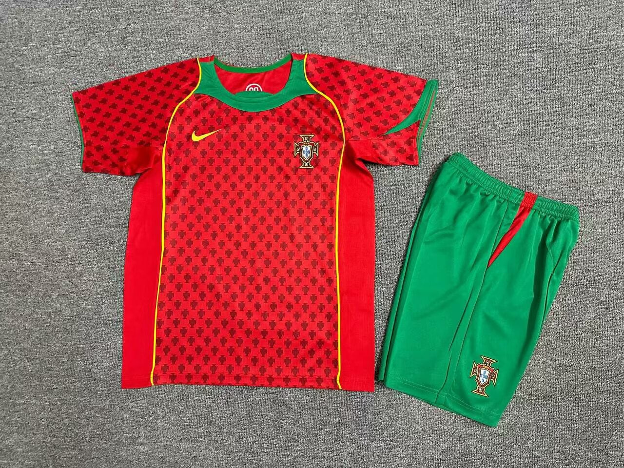 Kit Infantil Portugal Home RetrƓ 03/04 - Vermelho
