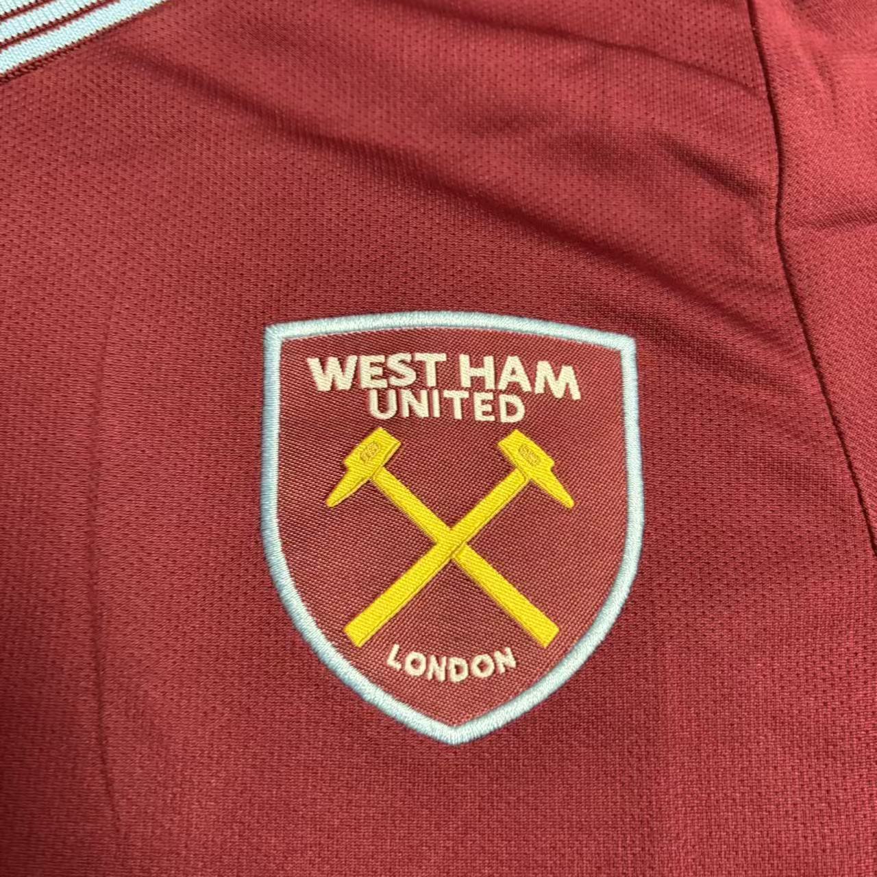 Kit Infantil West Ham Home 25/26 . - Vinho