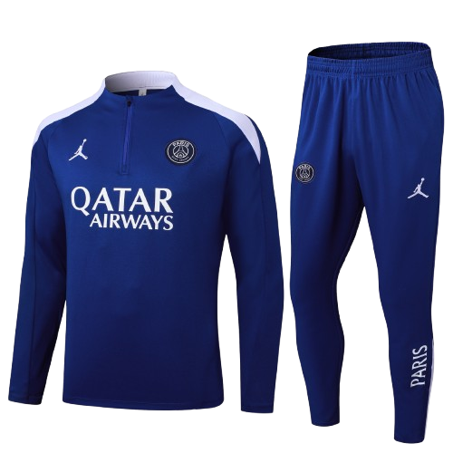 Kit Treino Agasalho + Calça PSG - Azul