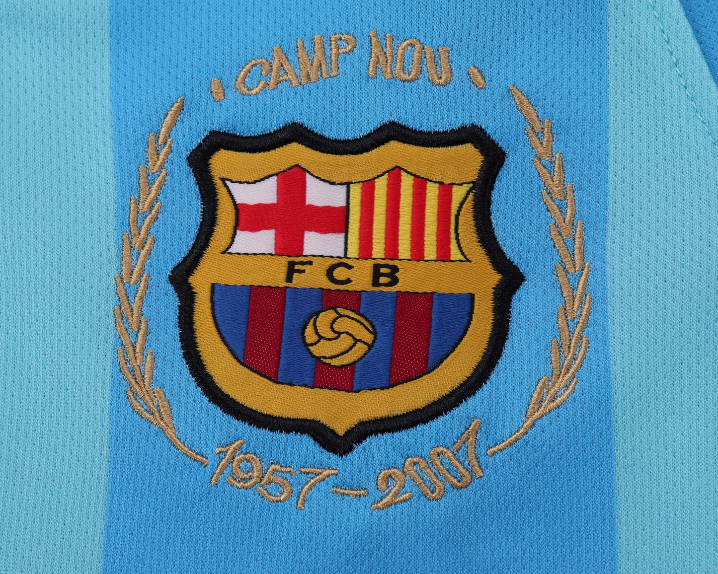 Kit Infantil Barcelona Away RetrƓ 06/07 - Azul
