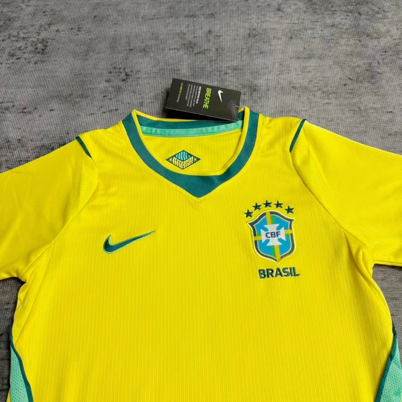 Kit Infantil Brasil Home 26/27 Feminina - Amarela