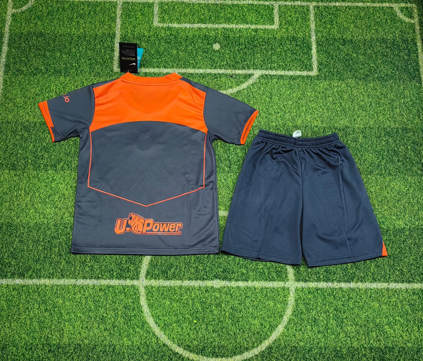 Kit Infantil Inter de Milão Third 25/26 - Azul Escuro e Laranja