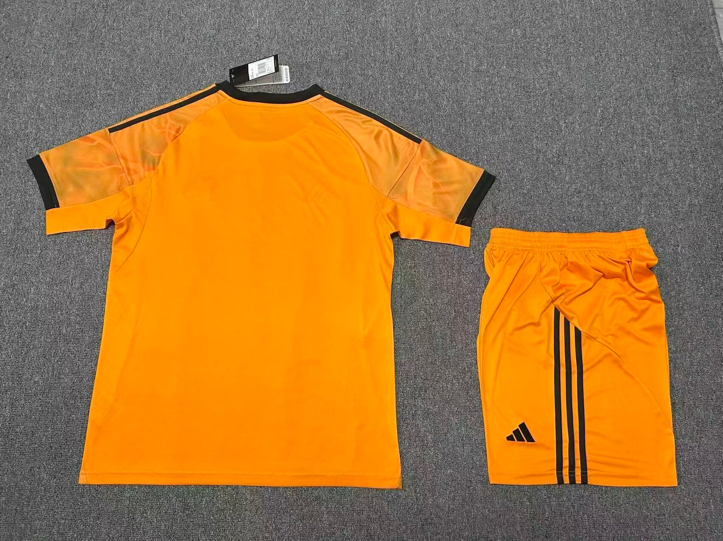 Kit Infantil Roma Away 25/26 . - Laranja