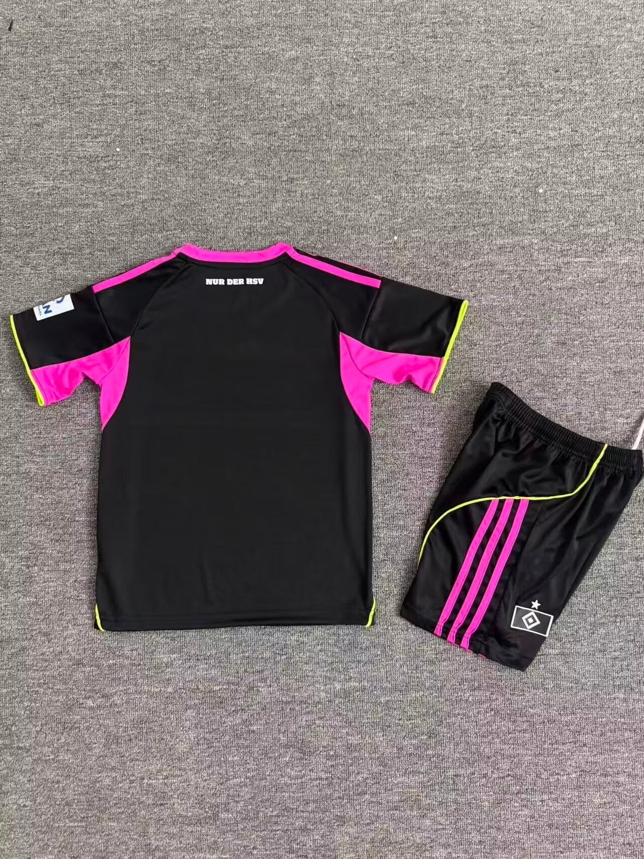 Kit Infantil Hamburgo Away 25/26 - Preto
