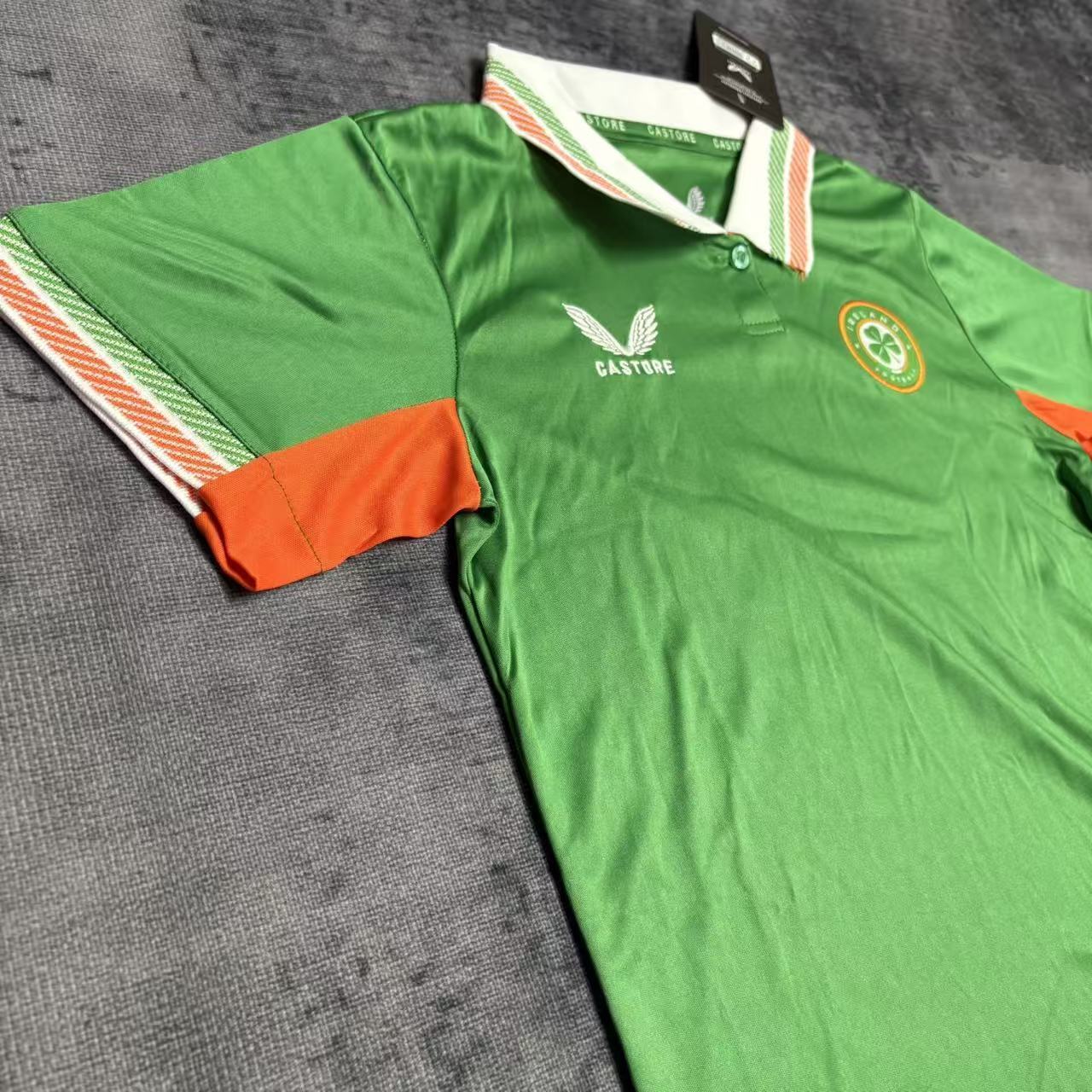 Kit Infantil Irlanda Home 25/26 Castore - Verde