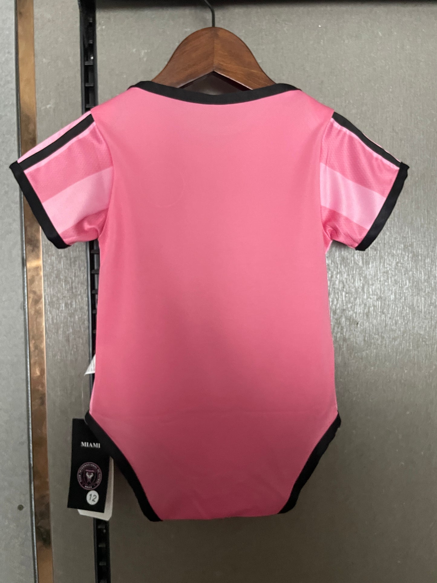 Body Bebê Infantil Inter Miami Home 25/26 - Rosa