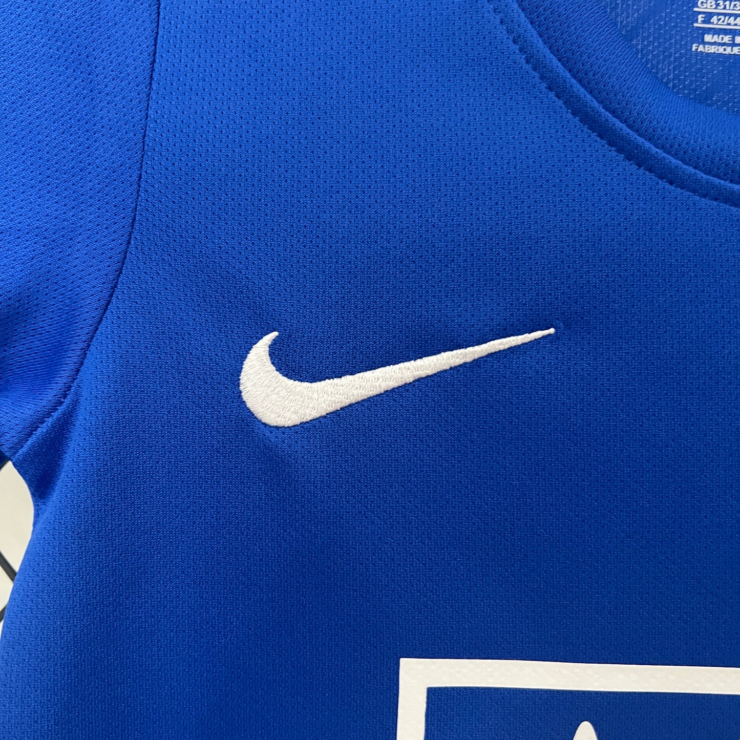 Kit infantil Manchester United RetrƓ Away 2009 . - Azul