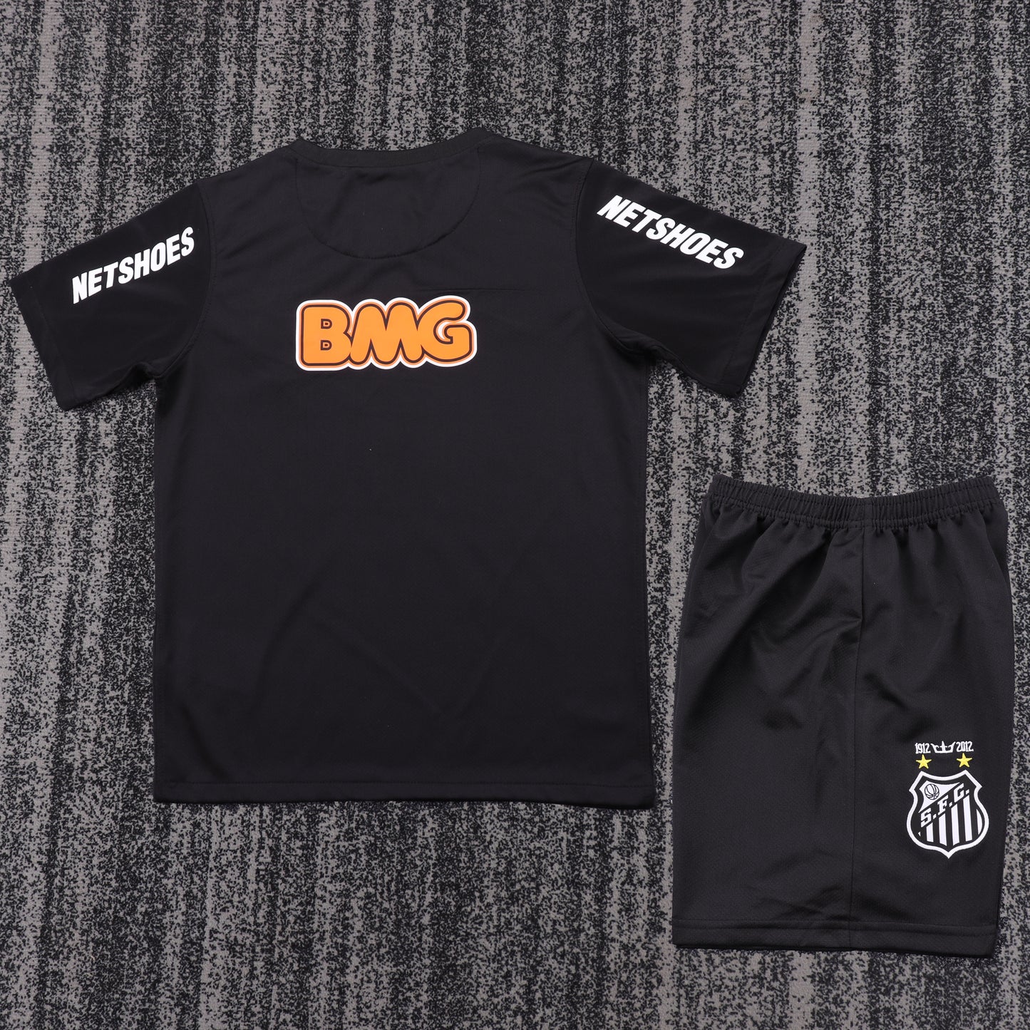 Kit Infantil Santos Away RetrƓ 2013 - Preto