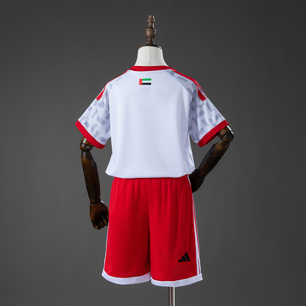 Kit Infantil Hungria Away 26/27 - Branca e Vermelho