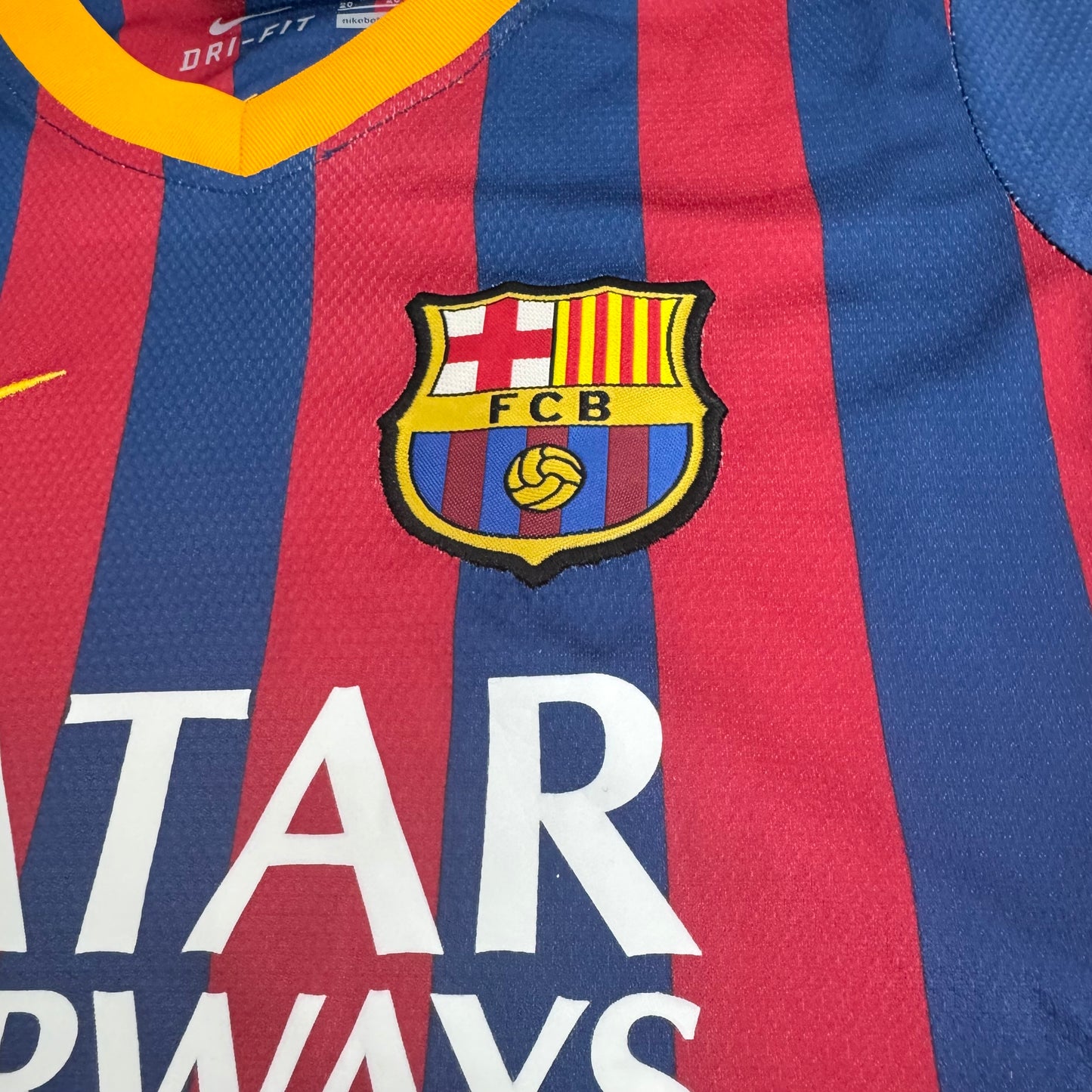 Kit Infantil Barcelona Home Retrô 13/15 - Grená