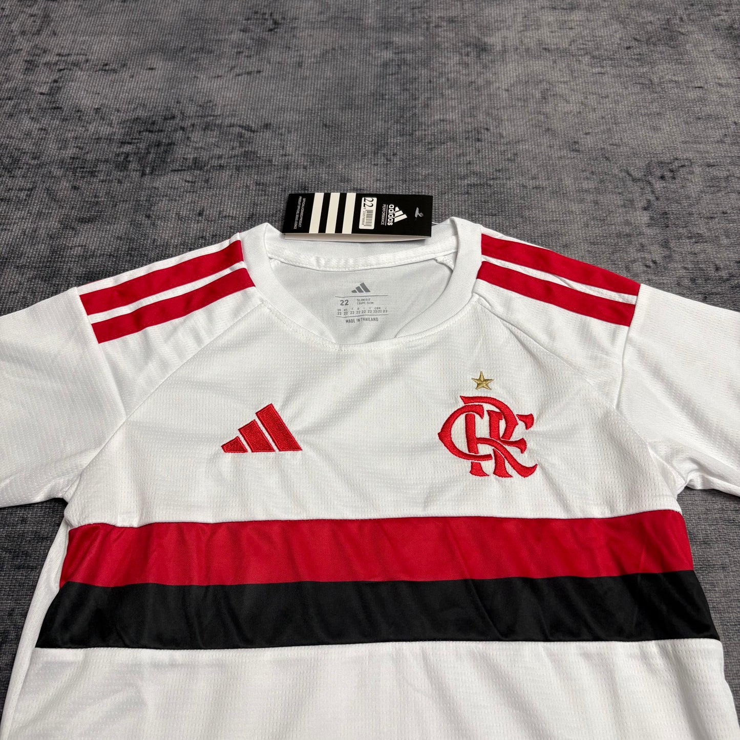 Kit FamĆlia Flamengo: Camisa Infantil + Camisa Pai - Branca