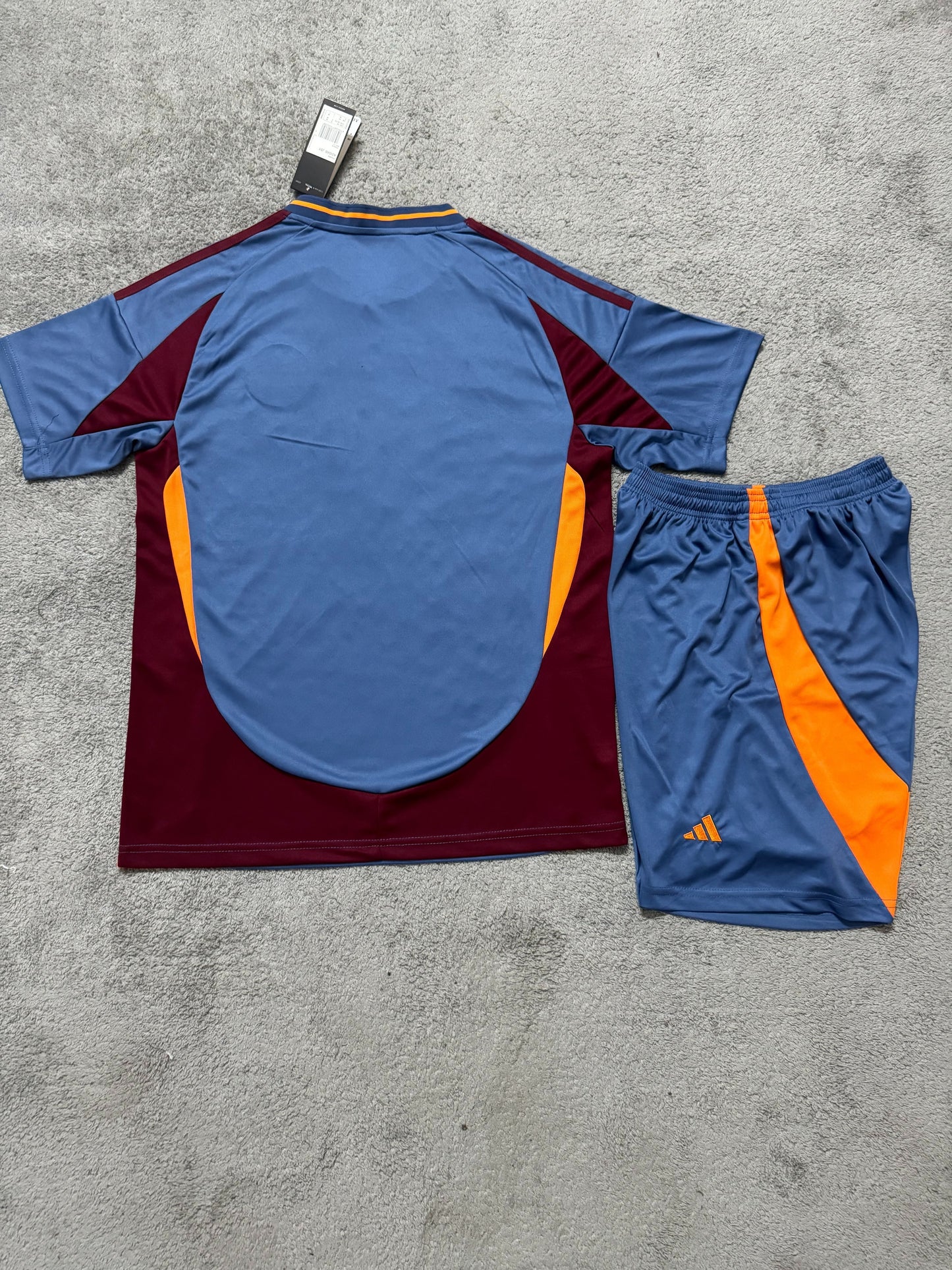 Kit Infantil Roma Third 24/25 . - Azul Escuro