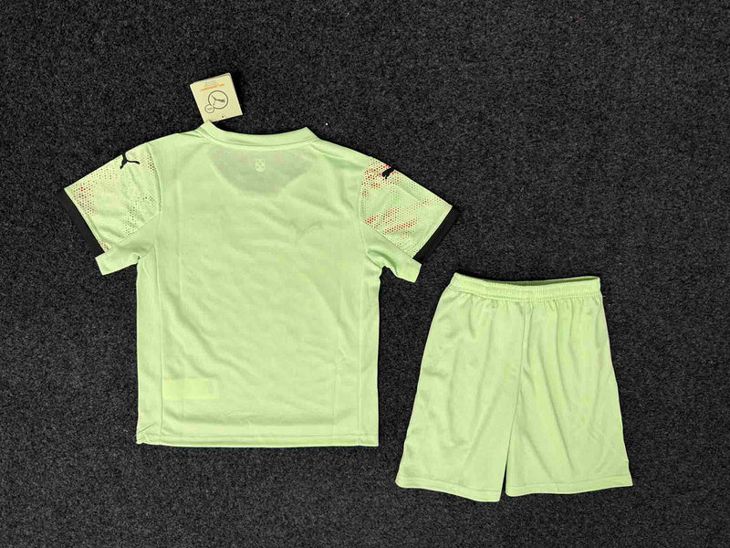 Kit Infantil Portugal Goleiro 25/26 - Verde Claro