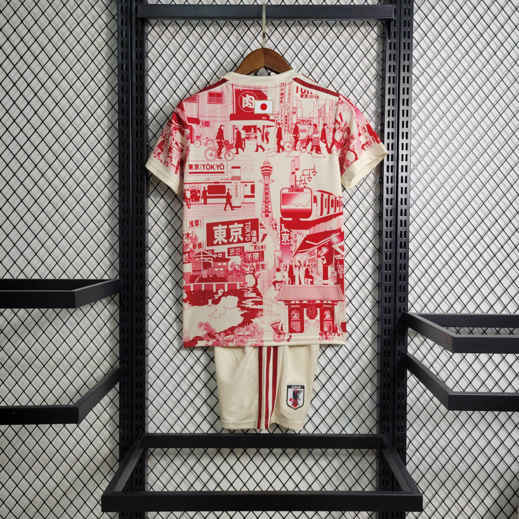 Kit Infantil Japão Edição Especial Tokyo 23/24 -Bege