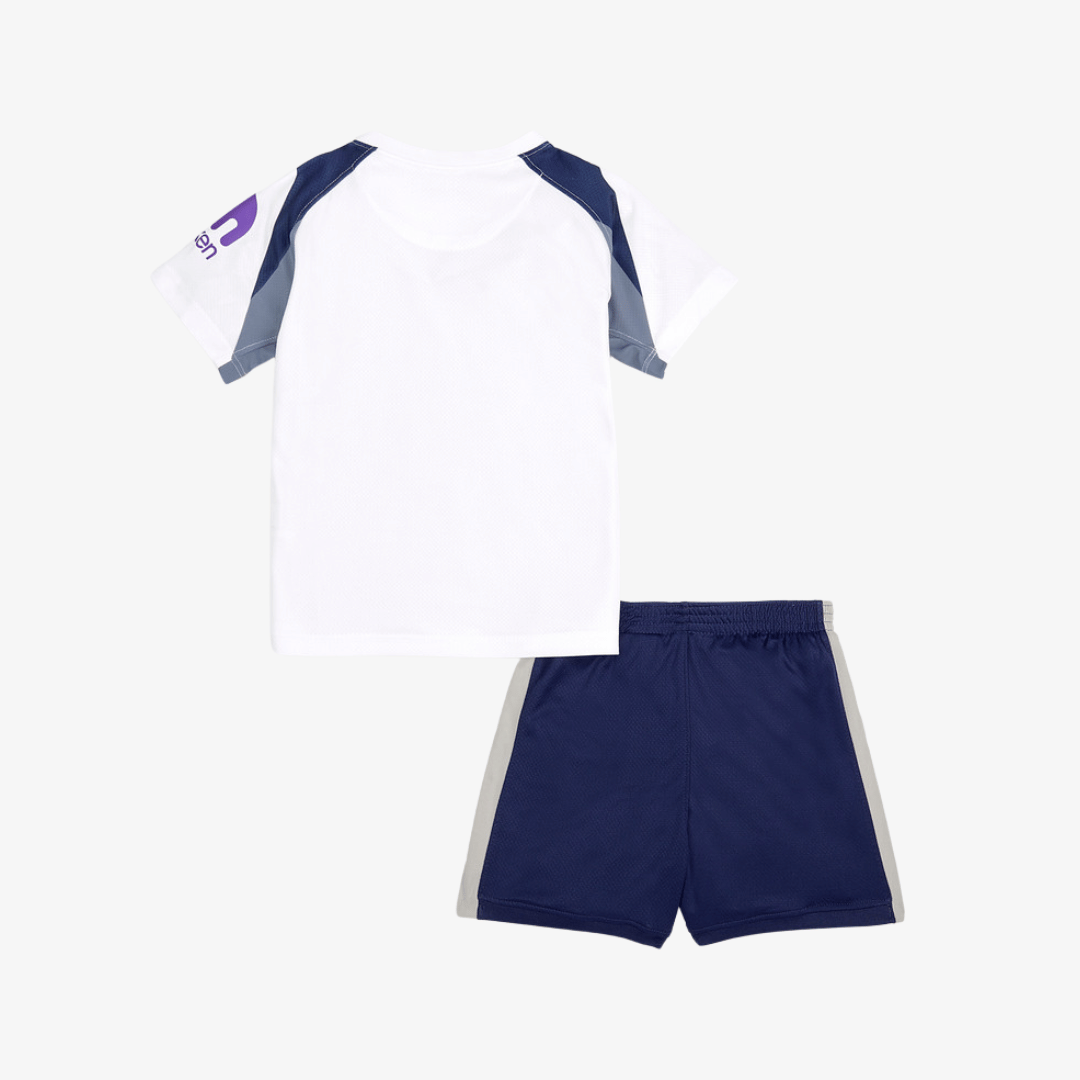 Kit Infantil Tottenham Home 25/26 . - Branco