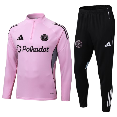 Kit Treino Agasalho + Calça Inter Miami - Rosa