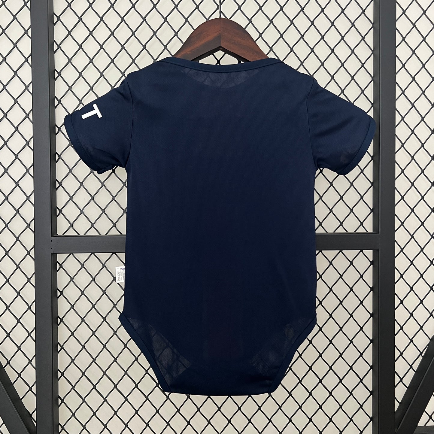 Body Bebê Infantil PSG Home 24/25 - Azul e Vermelho