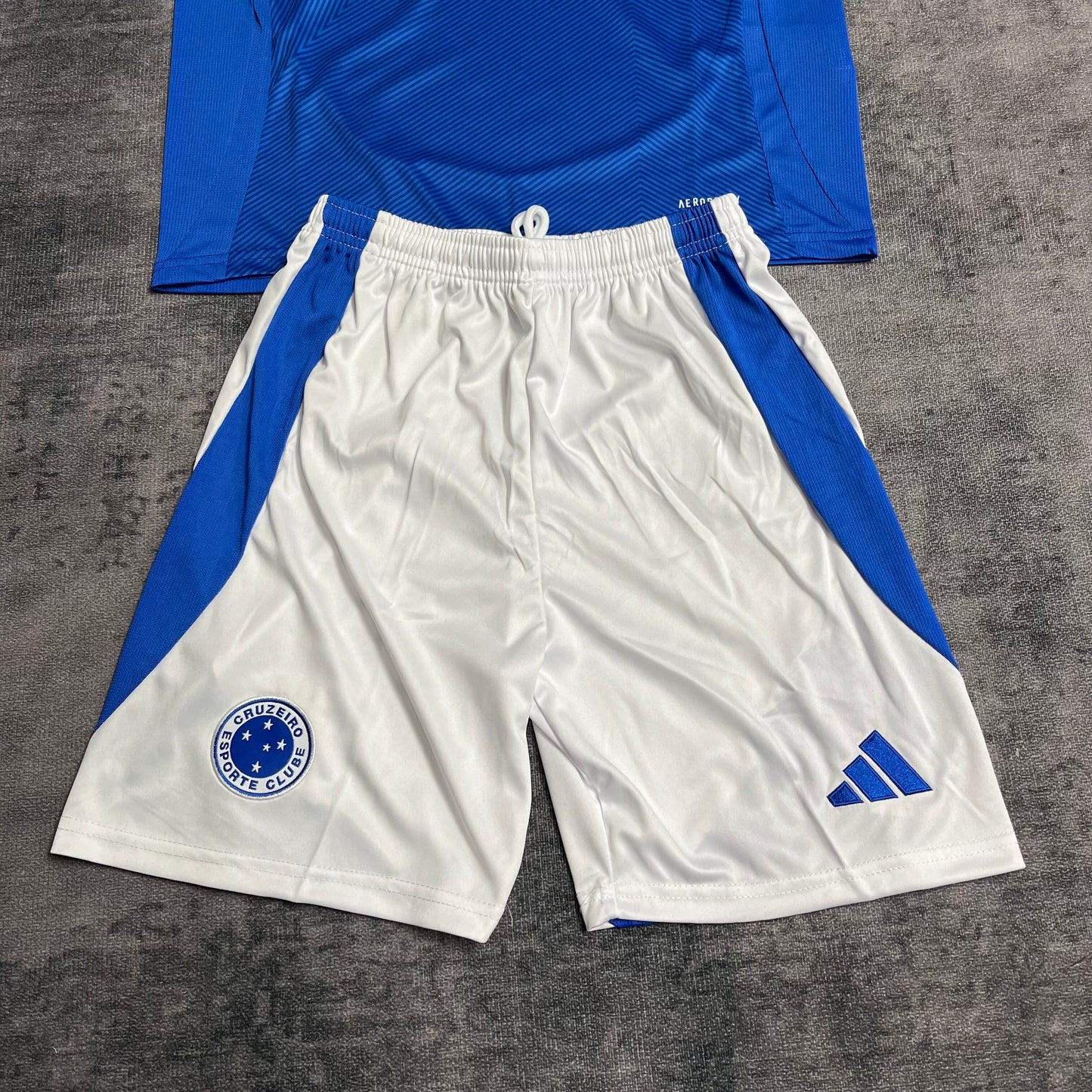 Kit Infantil Cruzeiro Home 25/26 . - Azul e Branco