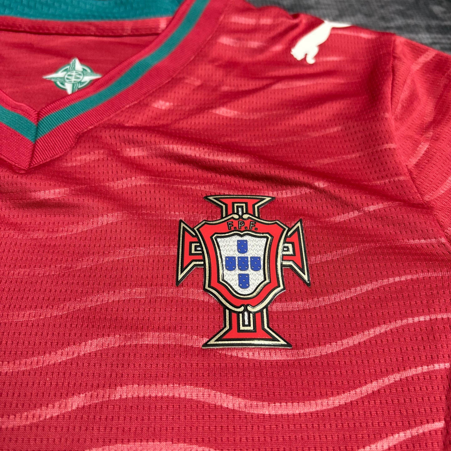 Kit Infantil Portugal Home 26/27 - Vermelha