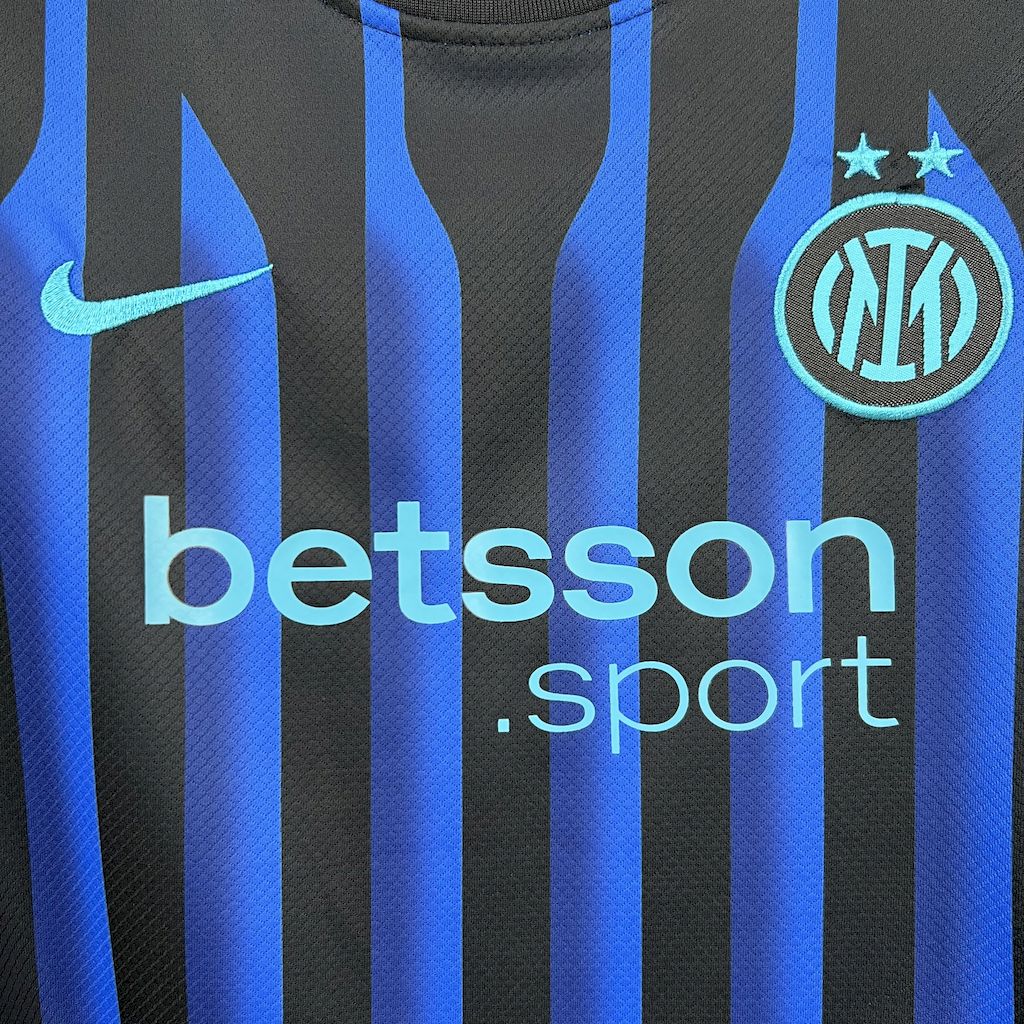Kit Infantil Inter de Milão Home 25/26 -Azul e Preto