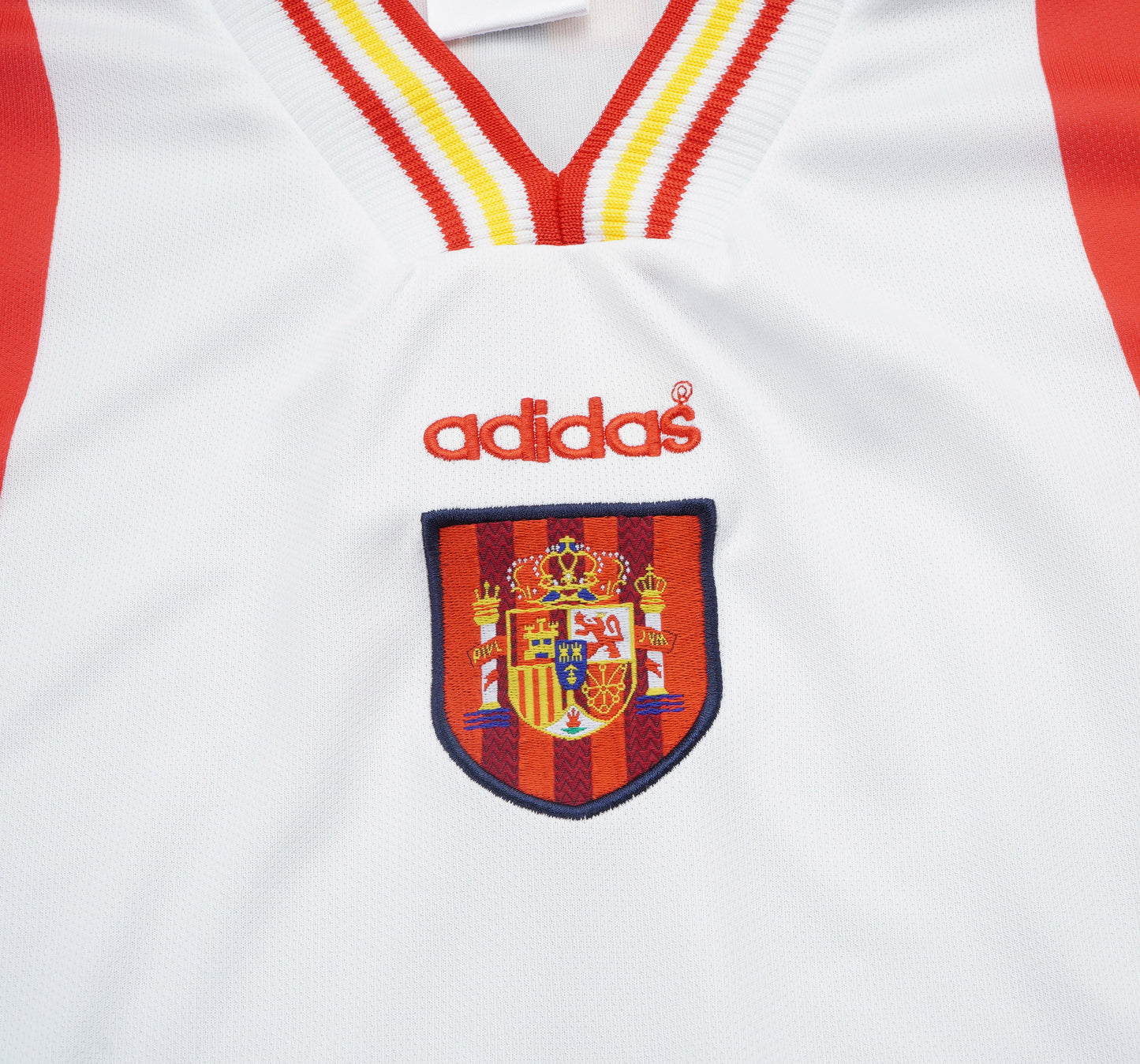 Kit Infantil Espanha Away Retro 1996 - Branco