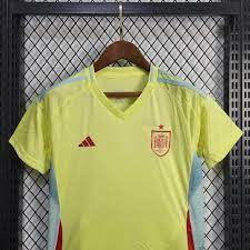 Kit Infantil Espanha Away 24/25 -Amarela