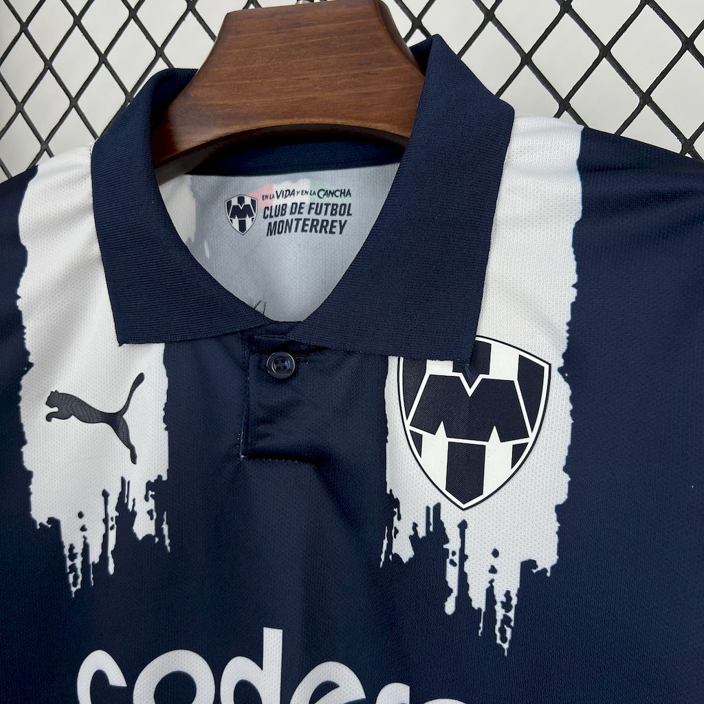 Kit Infantil Monterrey Home 25/26 . -Azul Escuro e Branco