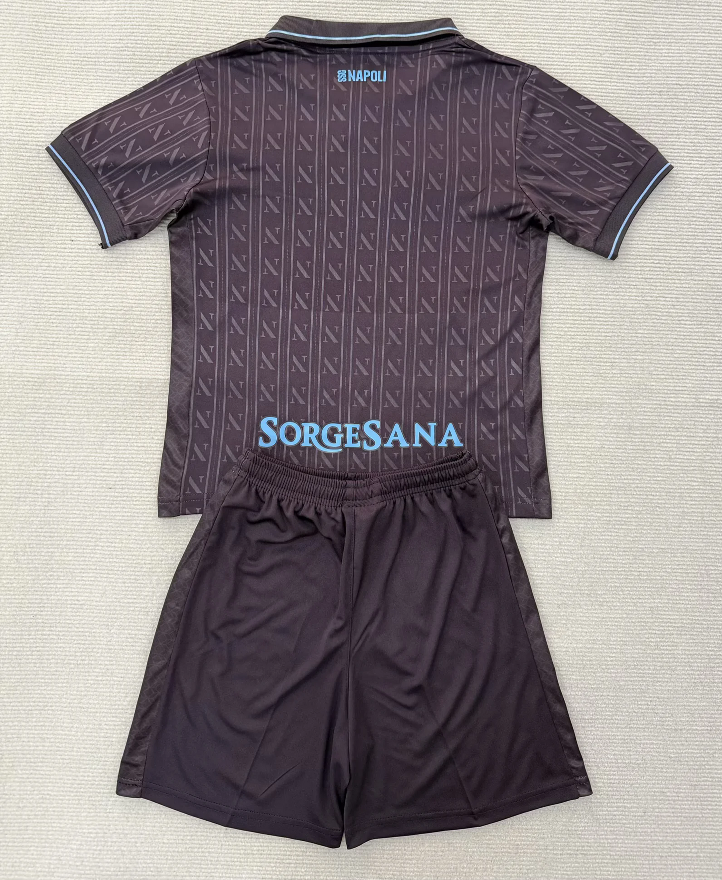 Kit Infantil Napoli Third 25/26 . EA7 - Preto