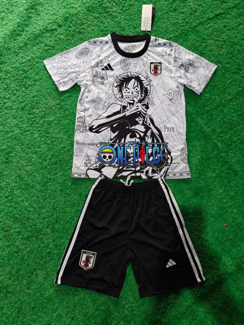 Kit Infantil Japão Edição Animes One Piece 24/25 - Branca