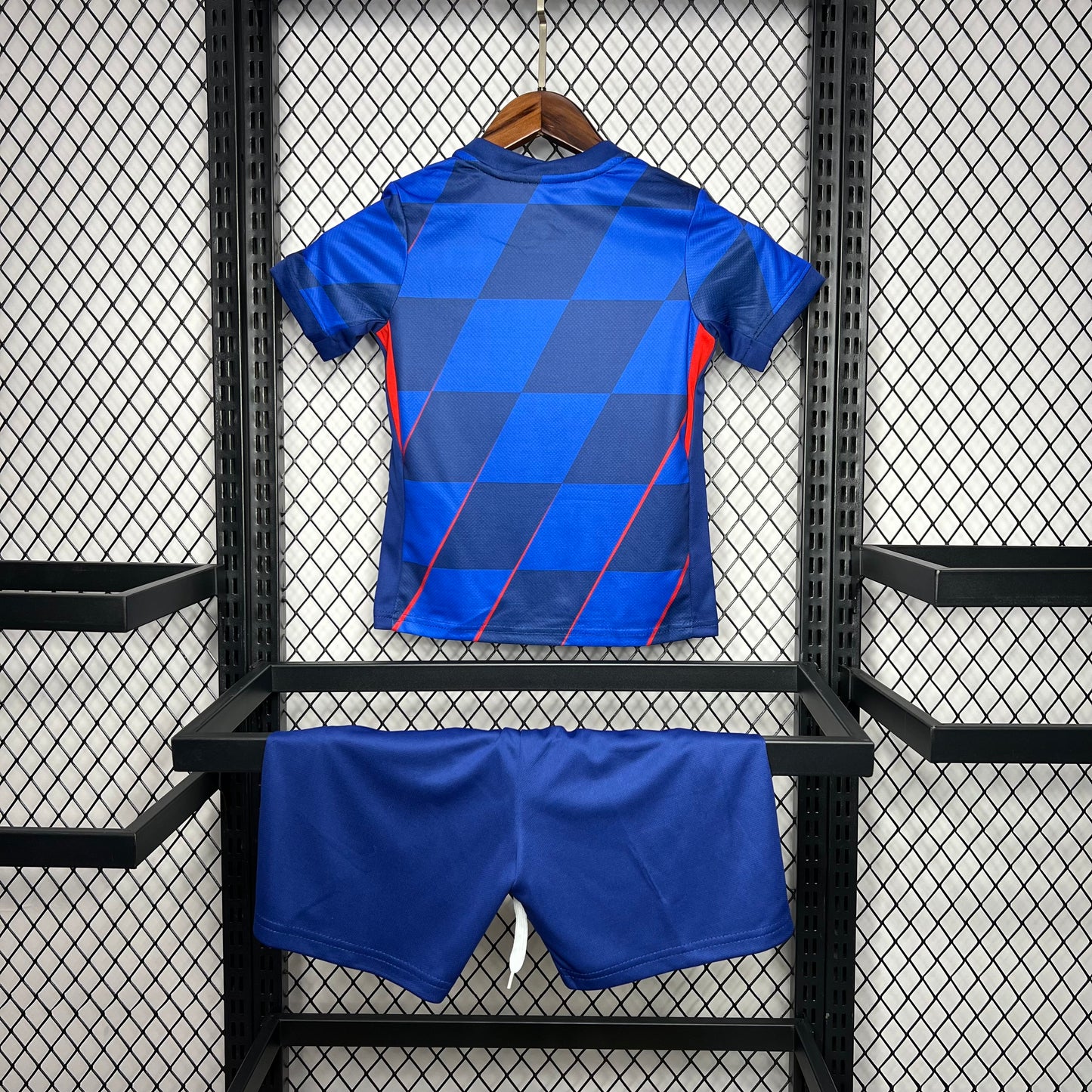 Kit Infantil CroƔcia Away 24/25 -Azul