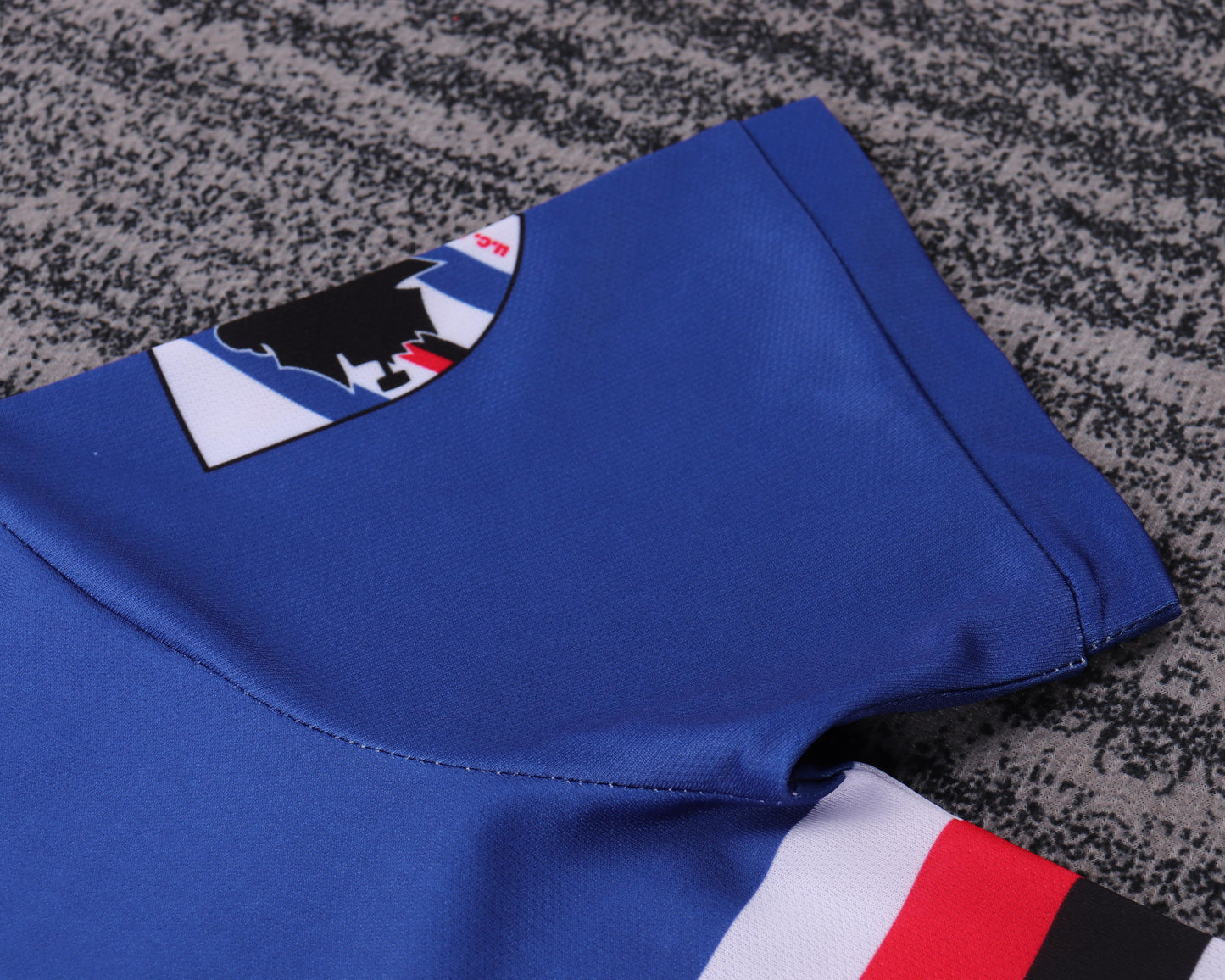 Kit Infantil Sampdoria Home RetrƓ 90/91 Asics - Azul