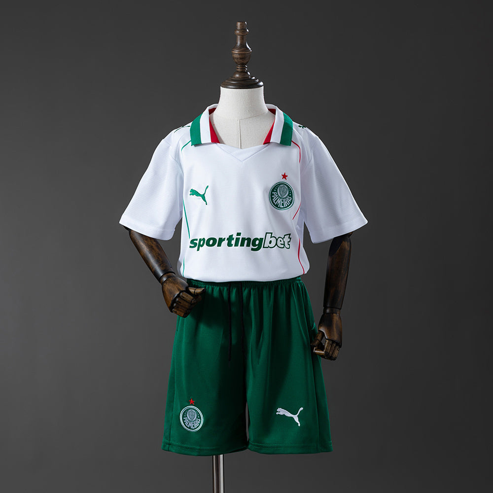 Kit Família Palmeiras: Camisa Infantil + Camisa Mãe - Branca