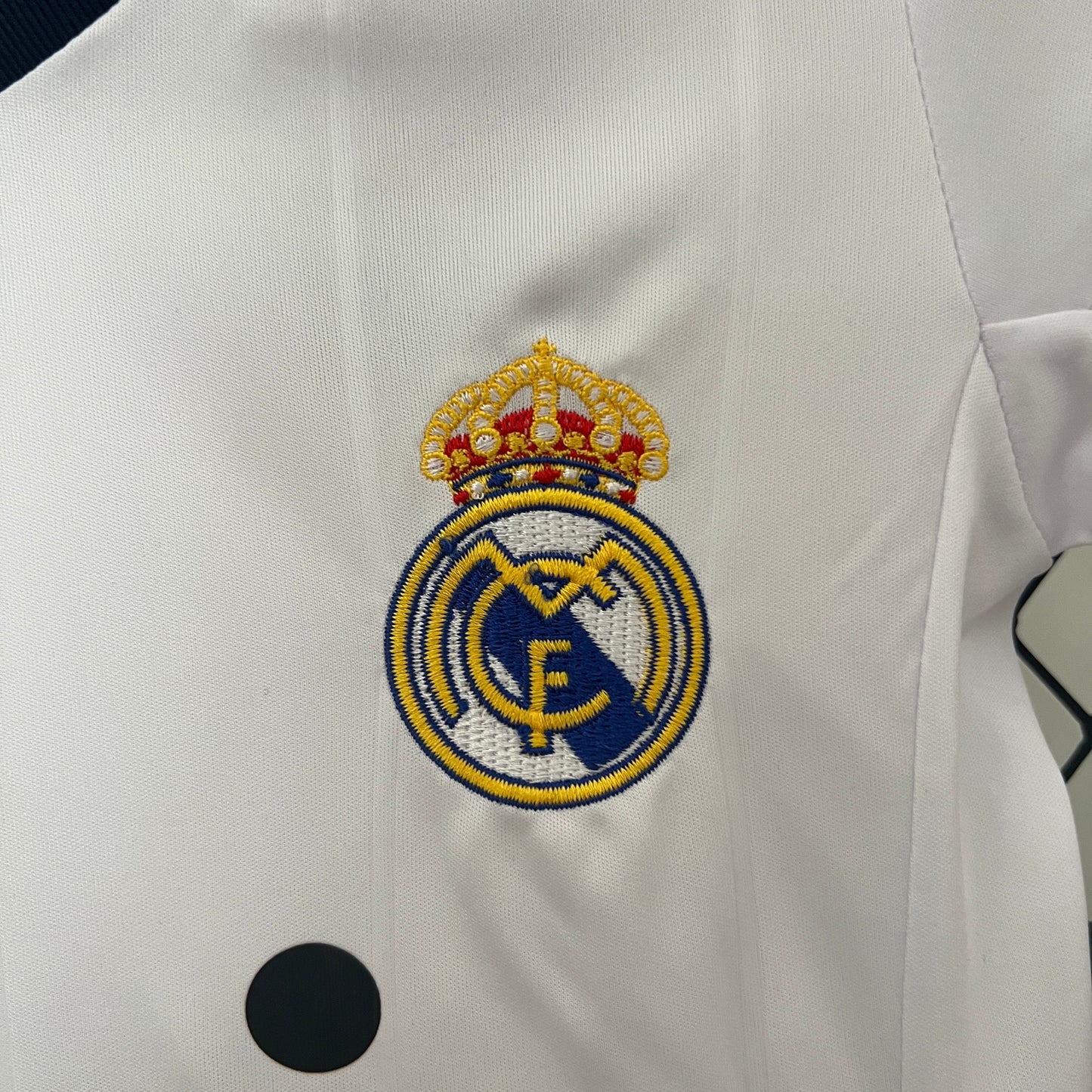 Kit Infantil Real Madrid Home RetrƓ 12/13 - Branco