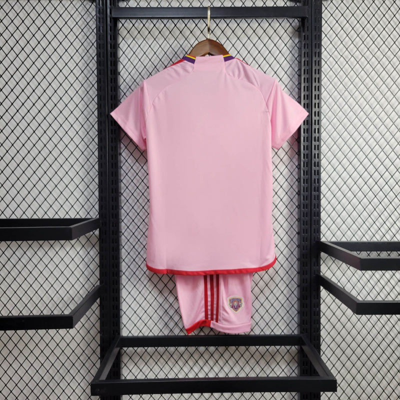 Kit Infantil Orlando City Away 24/25 . - Rosa