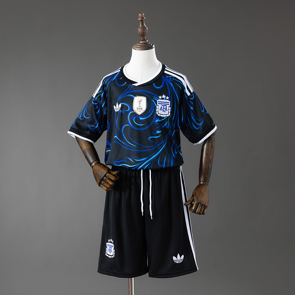 Kit Infantil Argentina Away 26/27 - Azul Escuro