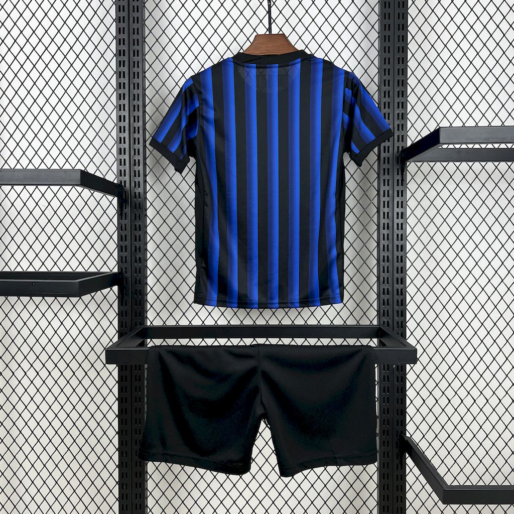 Kit Infantil Inter de Milão Home 25/26 -Azul e Preto