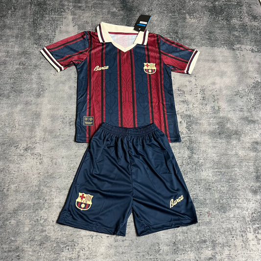 Kit Infantil Barcelona Edição Especial 25/26 - Grená