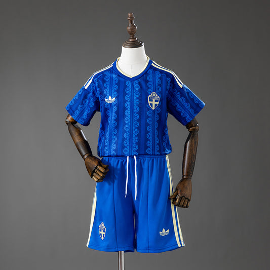 Kit Infantil Suécia Away 26/27 - Azul