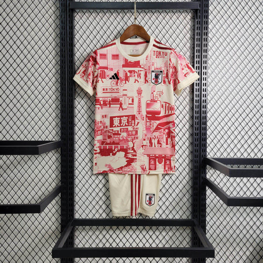Kit Infantil Japão Edição Especial Tokyo 23/24 -Bege