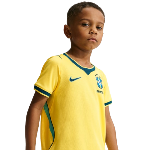 Kit Família Brasil: Camisa Infantil + Camisa Mãe - Amarela